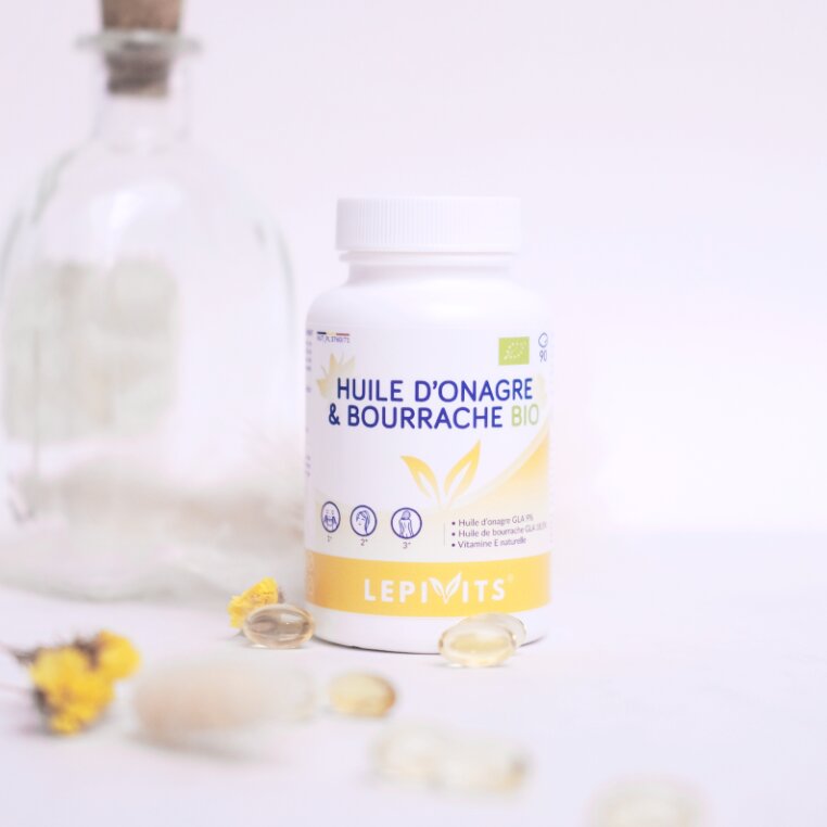 Huile d'Onagre et Bourrache